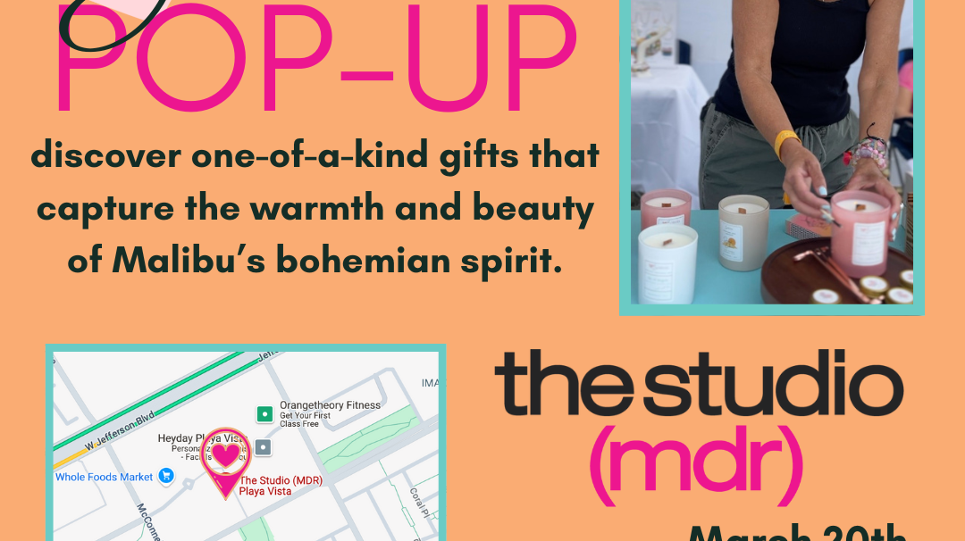 BuMama pop-up at The Studio (MDR) Playa Vista . Join us on Friday, February 14th from 1pm-6pm