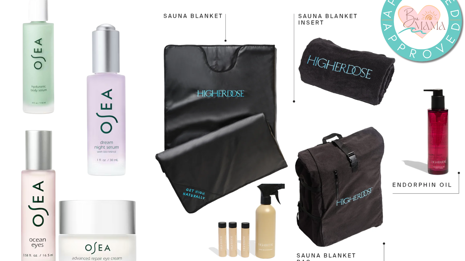 Radiance Redefined: BuMama-Approved  OSEA & HigherDOSE Must-Haves