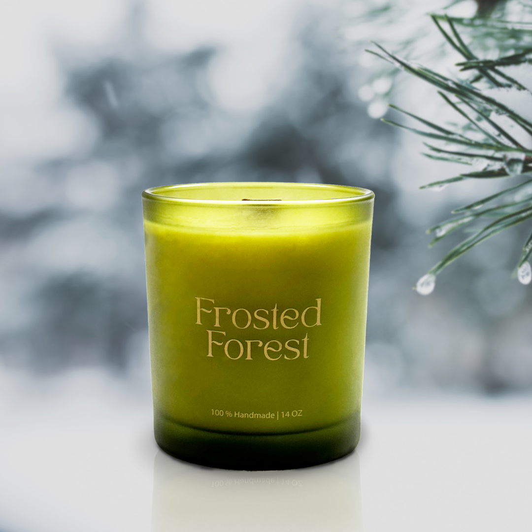 Frosted Forest Candle