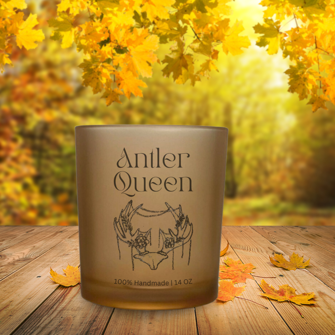 Limited Edition Antler Queen Candle