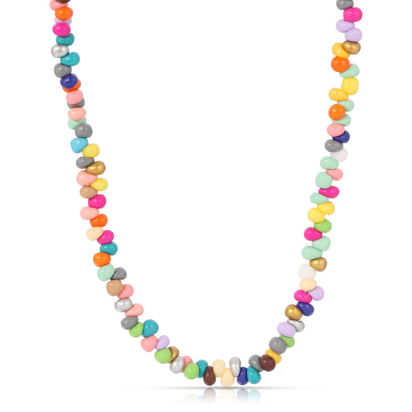 Multi-Colored Seed Bead Necklaces