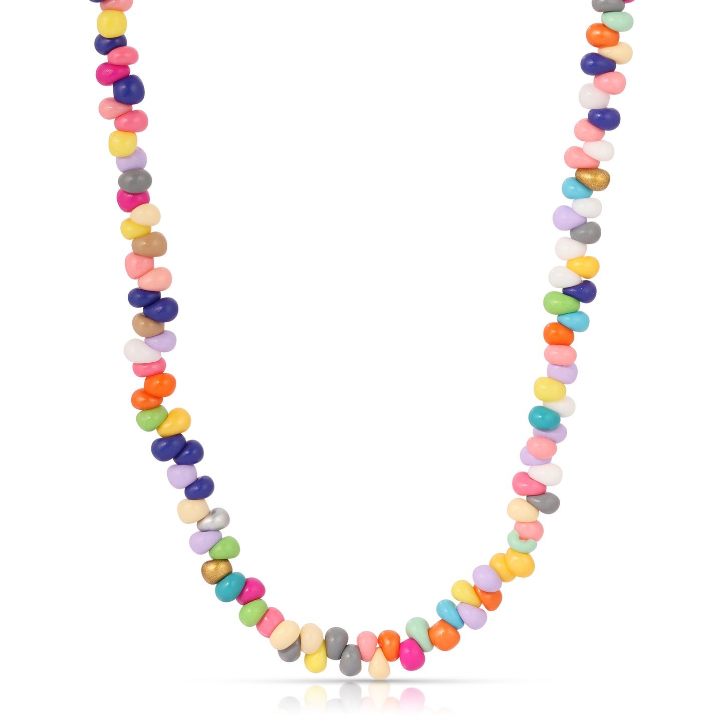 Multi-Colored Seed Bead Necklaces