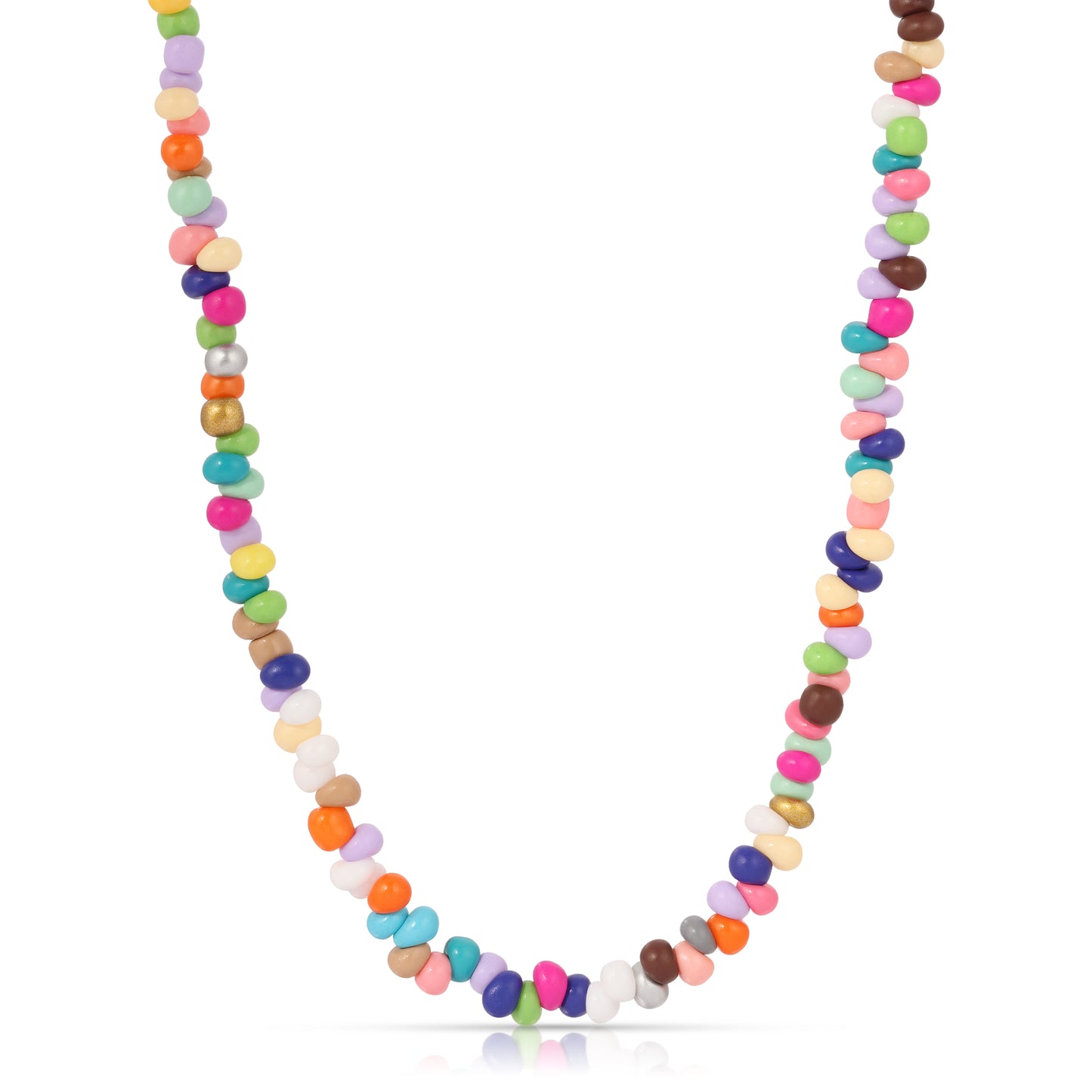 Multi-Colored Seed Bead Necklace for Vibrant Style