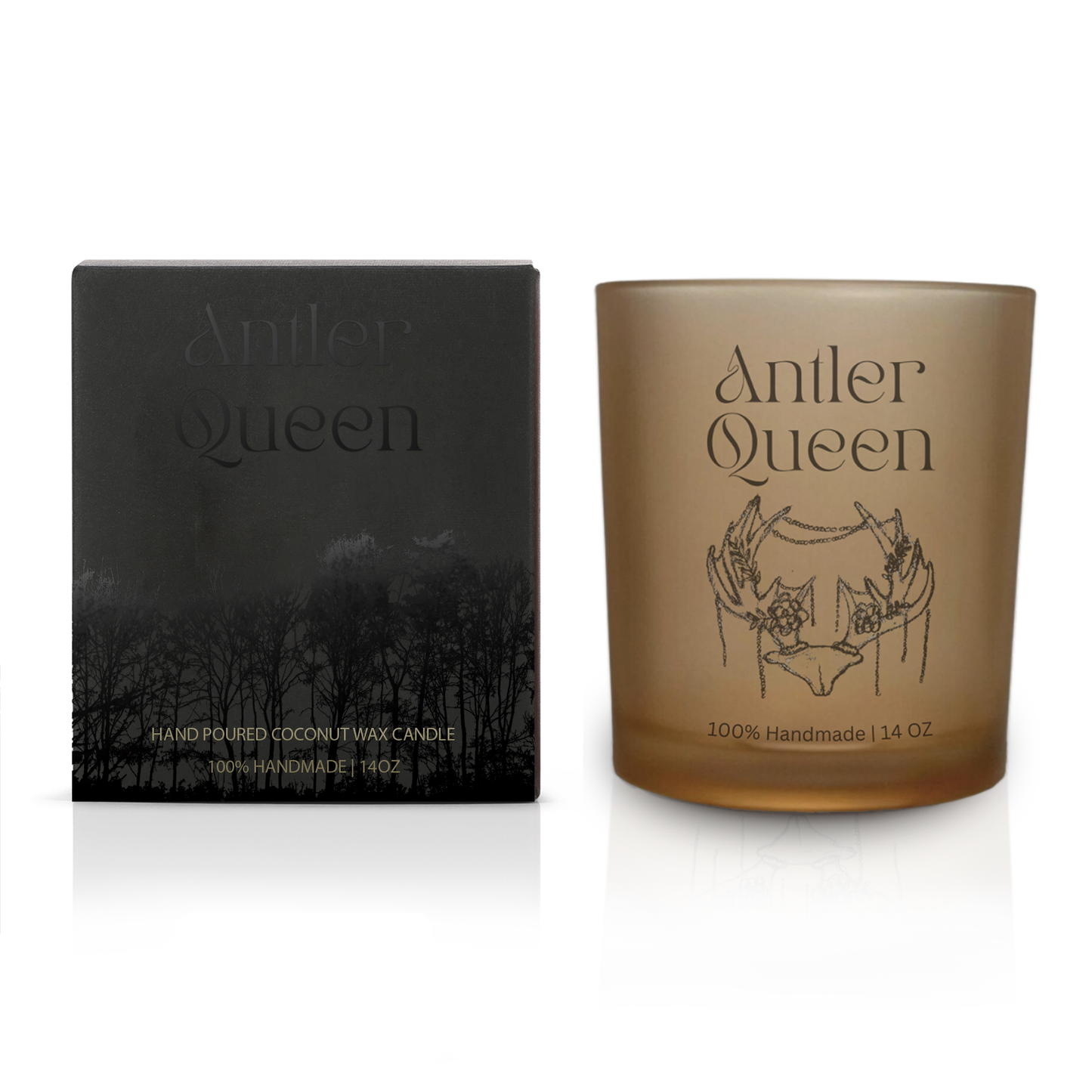 Limited Edition Antler Queen Candle