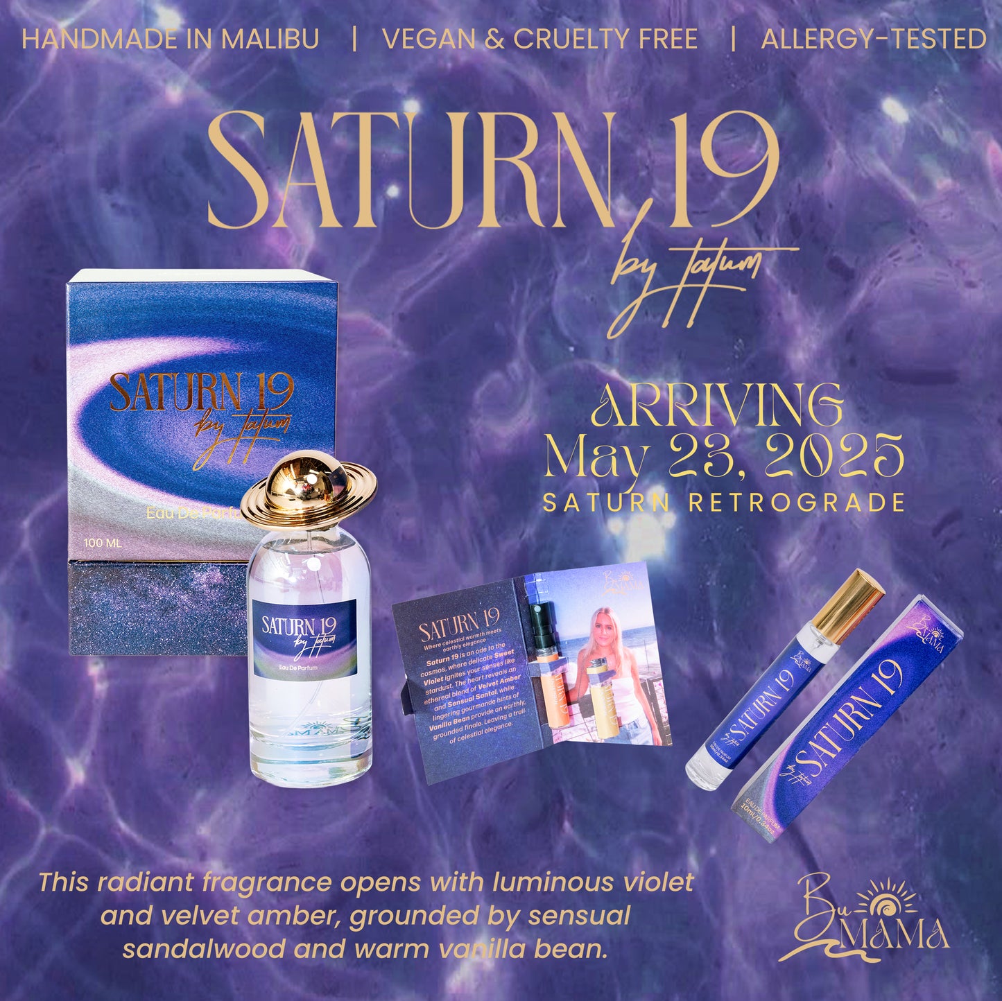 SATURN 19  Eau de Parfum by Tatum & BuMama