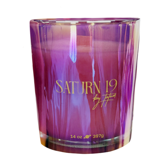 SATURN 19  Candle by Tatum & BuMama