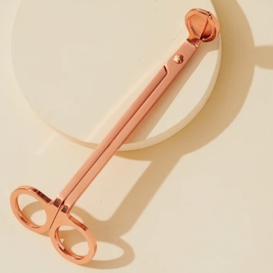 Rose-Gold Candle Wick Trimmer